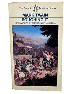 Mark Twain Roughing It Paperback Book Edited By Hamlin Penguin American READ